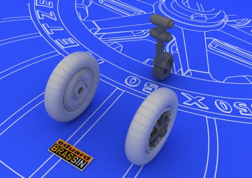 Eduard - Bf 109E wheels for Eduard