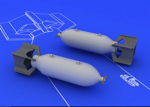 Eduard - US 250lb bombs (2 pcs)