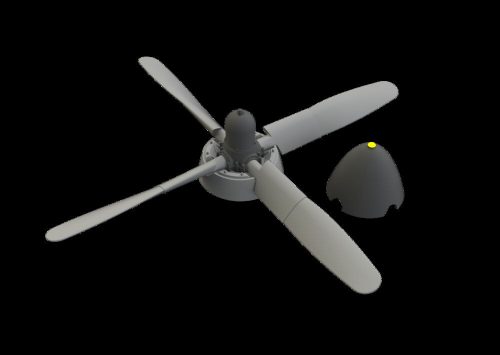 Eduard - P-51B/C Hamilton Standard propeller  EDUARD