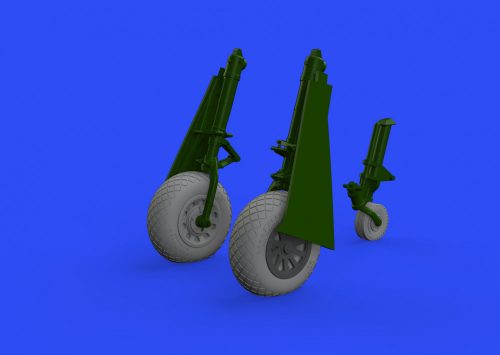 Eduard - P-51D wheels diamond tread 2 for Eduard