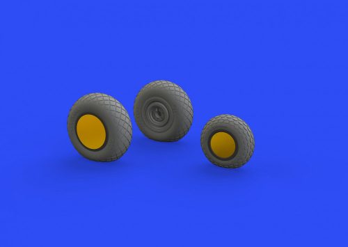 Eduard - P-38F/G wheels for Tamiya