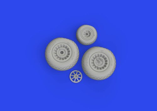 Eduard - B-25J wheels 1/48 HKM