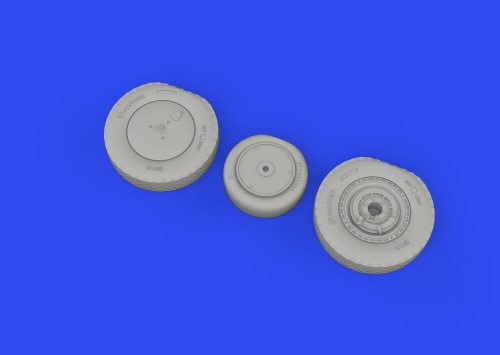 Eduard - P-39Q wheels w/rims PRINT 1/72 for ARMA HOBBY