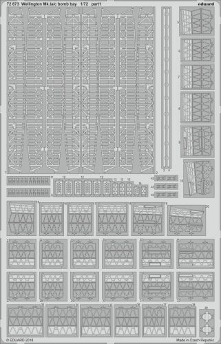 Eduard - Wellington Mk.Ia/c bomb bay for Airfix