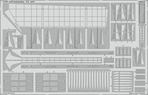 Eduard - B-52 landing flaps for Modelcollect