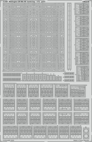 Eduard - Wellington GR Mk.VIII bomb bay for Airfix