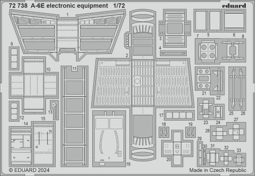 Eduard - A-6E electronic equipment