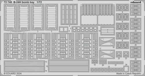 Eduard - B-24H bomb bay 1/72