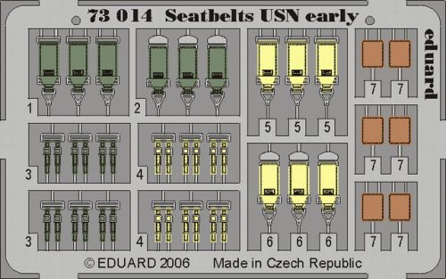 Eduard - Seatbelts USN early