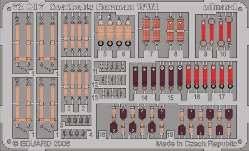 Eduard - Seatbelts German WWI