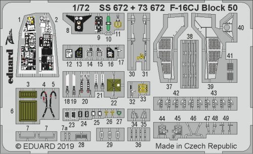 Eduard - F-16CJ Block 50 for Tamiya