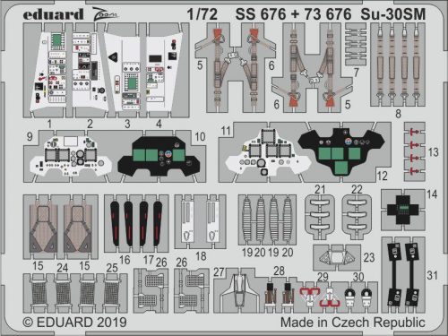 Eduard - Su-30SM for Zvezda