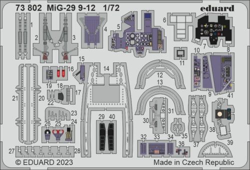 Eduard - MiG-29 9-12 1/72 GREAT WALL HOBBY