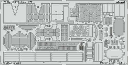 Eduard - SM.79 interior  ITALERI