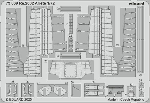 Eduard - Re.2002 Ariete   ITALERI