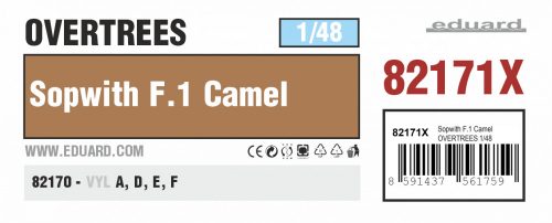 Eduard - 1/48 Sopwith F.1 Camel OVERTREES