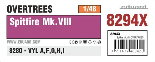 Eduard - 1/48 Aussie Eight / Spitfire Mk. VIII OVERTREES