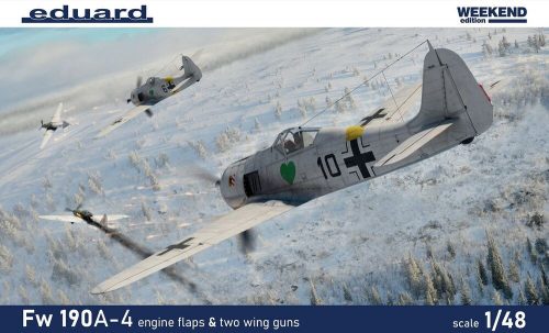 Eduard - Fw 190A-4 w/ engine flaps & 2-gun wings 1/48 Weekend edition