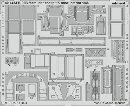 Eduard - B-26B Marauder PART I  ICM