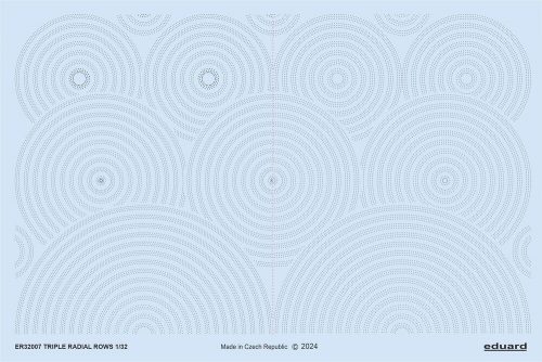 Eduard - Triple radial rows