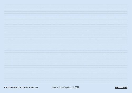 Eduard - Single riveting rows 1/72