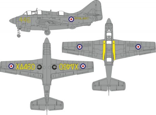 Eduard - Gannet AS.1/AS.4 national & a/c marking 1/48 AIRFIX