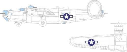 Eduard - B-24J TFace  HOBBY BOSS