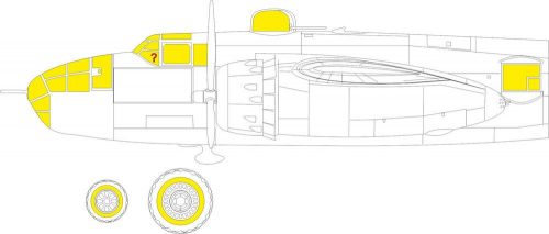 Eduard - B-25J glazed nose 1/48 HKM