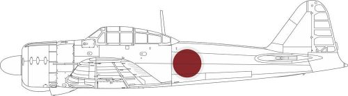 Eduard - A6M2 Model 21 national insignia 1/48 EDUARD