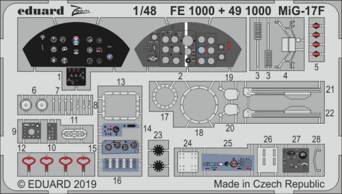 Eduard - MiG-17F for Hobby Boss