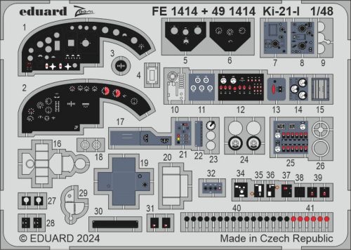 Eduard - Ki-21-I 1/48 ICM