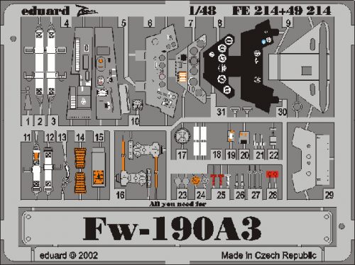 Eduard - Fw 190A-3