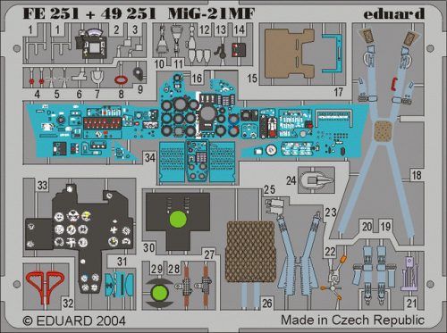 Eduard - MiG-21MF