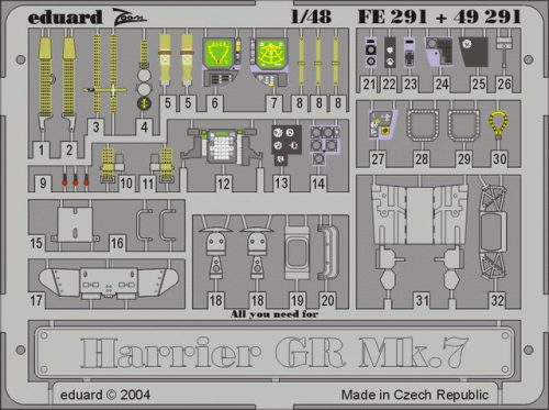 Eduard - Harrier GR Mk.7