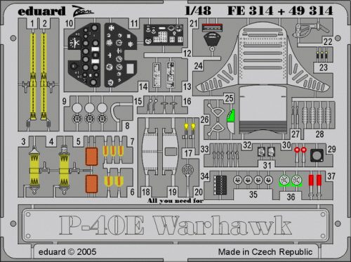 Eduard - P-40E Warhawk