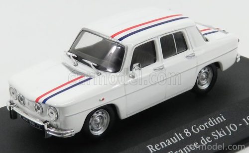 Edicola - Renault R8 Gordini Equipe De France De Ski Jo 1968 White