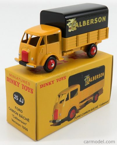 Edicola - Ford Usa Truck Telonato Calberson 2-Assi 1955 Yellow Black