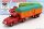 Edicola - Willeme Tractor Truck + Semi-Remorque Bachee 1960 Red Orange Green