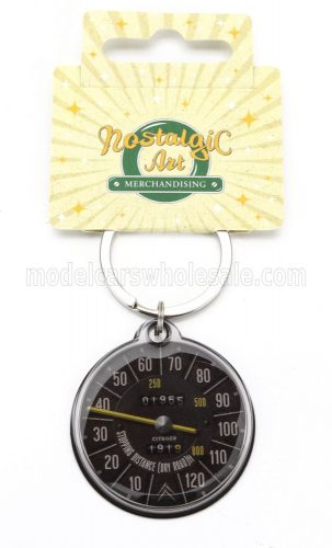 Edicola - ACCESSORIES PORTACHIAVI - KEYRING CITROEN ROUND SPEEDOMETER - DIAMETER CM. 4.0 /