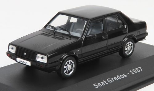 Edicola - SEAT GREDOS 1987 - CON VETRINA - WITH SHOWCASE BLACK