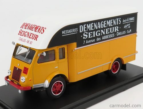 Edicola - Renault 2.5T. Truck Van Fourgon Demenagement Seigneur 1955 Yellow Black