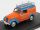 Edicola - Renault Javaquatre Van Tolerie Peinture Depannage 1942 Orange Light Blue