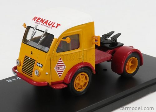 Edicola - Renault 2.5T. Tractor Truck 2-Assi Renault Regie Nationale1955 Yellow Red White