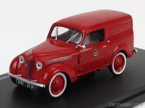 Edicola - Renault Javaquatre Van Sapeurs Pompiers 1953 Red