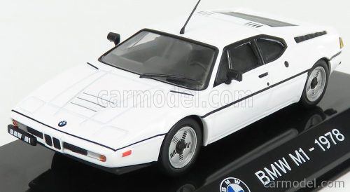 Edicola - Bmw M1 1978 - Con Vetrina - With Showcase White