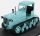 Edicola - Altai Ashtz-Nati Cingolato Tractor 1937 - Damage Blister Box Light Blue