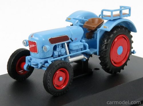 Edicola - Eicher Konigstiger Em 300 Tractor Germany 1960 - Damage Blister Box Light Blue Red