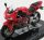 Edicola - HONDA CBR 1000RR FIREBLADE - DAMAGE DISPLAY BOX RED BLACK