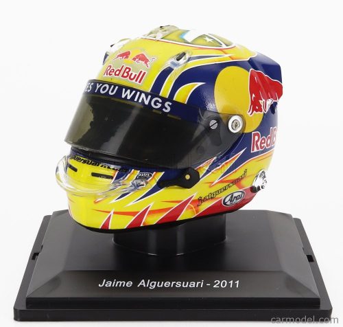 Edicola - Helmet F1 Casco - Toro Rosso	Str6 N 19 Season 2011 Jaime Alguersuari Yellow Black