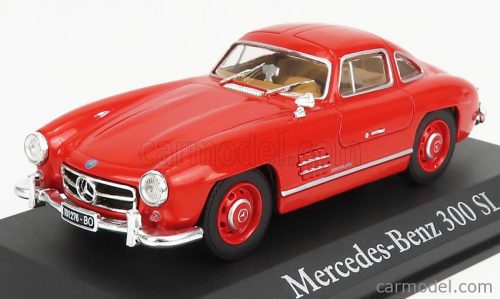 Edicola - Mercedes Benz 300Sl Coupe 1954 - Con Vetrina - With Showcase Red